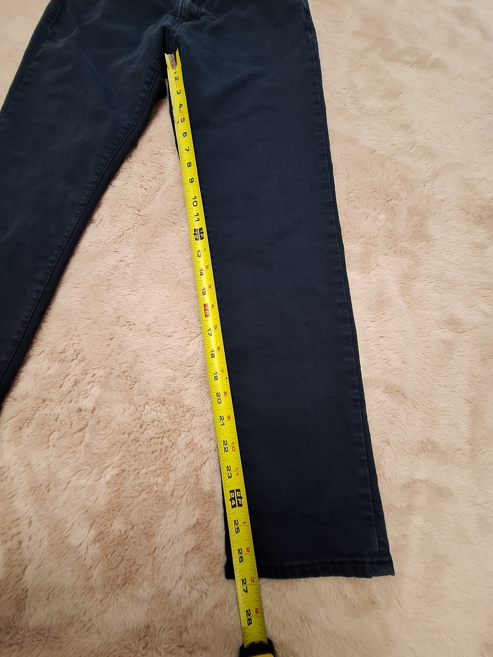 Mens Navy Blue Banana Republic Denim Travel Jeans 30X30 Slim Fit - Picture 12 of 13